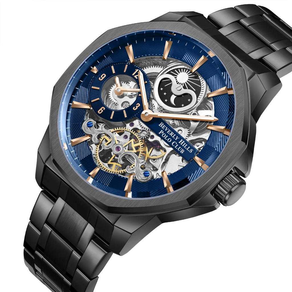 BEVERLY HILLS POLO CLUB AUTOMATIC WATCH FOR MEN
