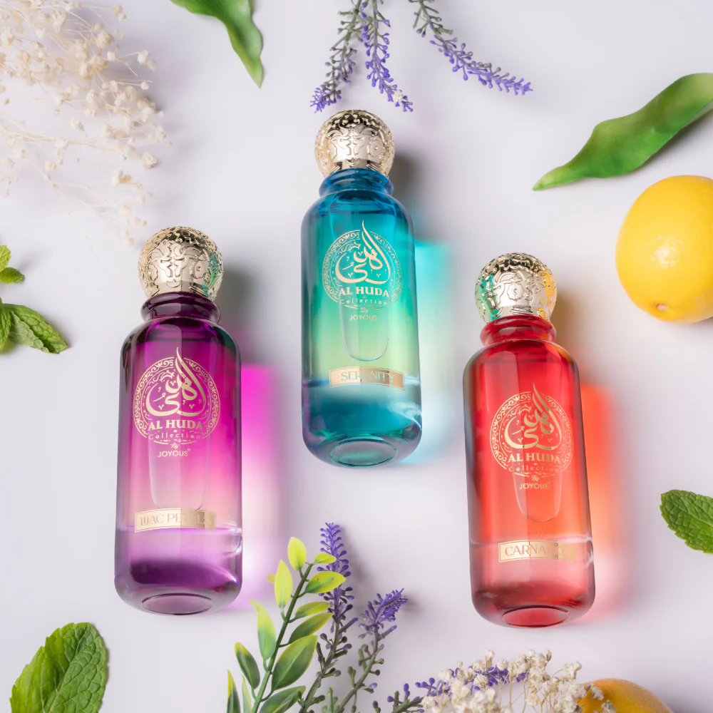 BUY 1 GET 2 FREE AL HUDA PERFUME GIFT BOX 100ml