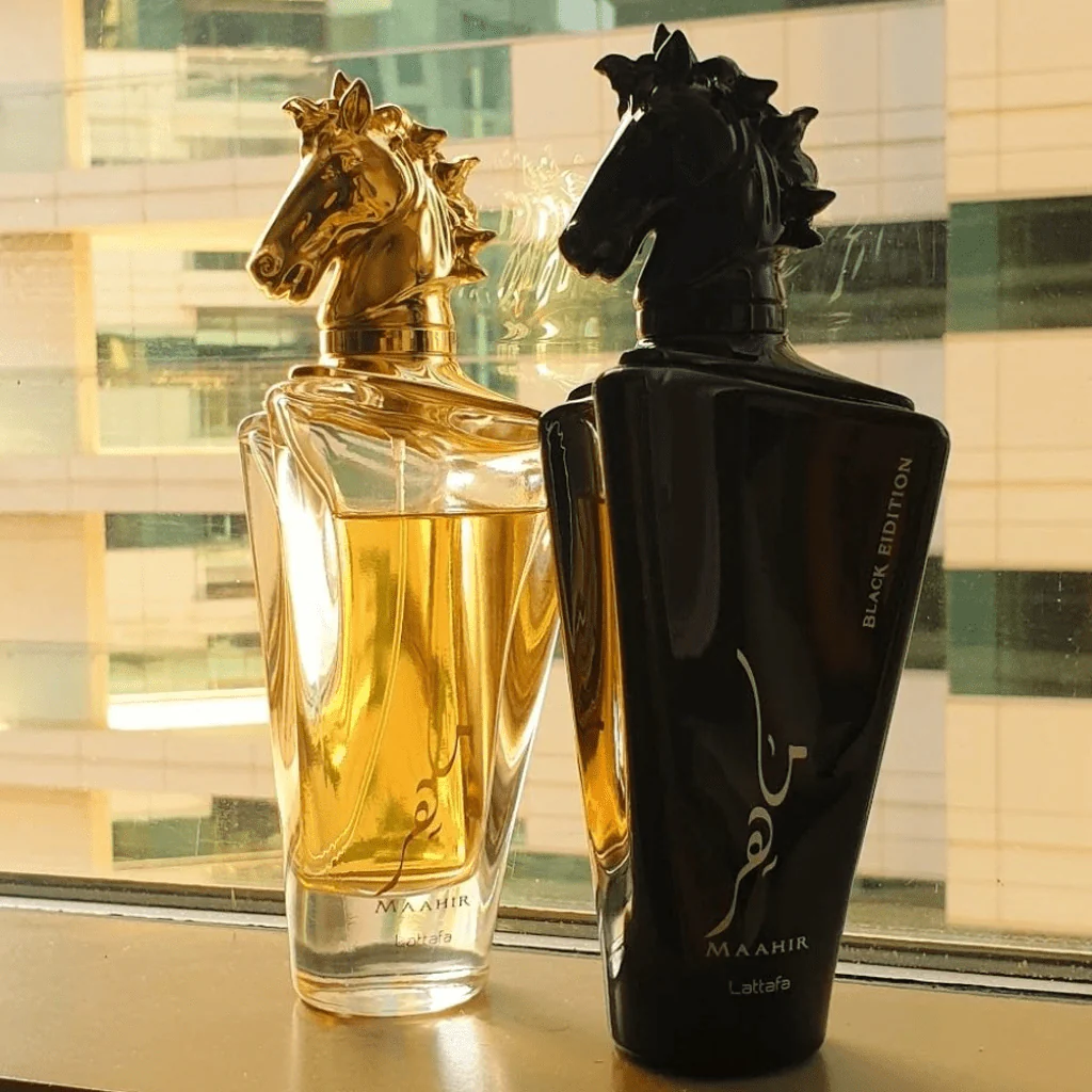 BUY 1 GET 1 FREE MAHIR BLACK AND MAHIR LEGACY PERFUME BY LATTAFA 100ml